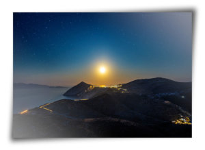 Folegandros | Full Moon Panorama