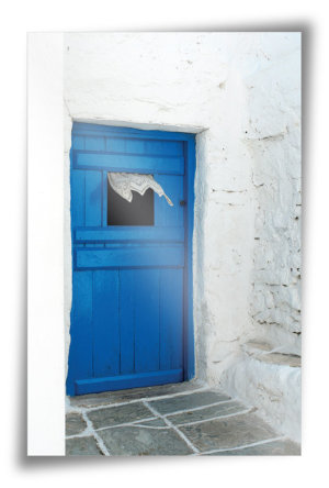 Φολέγανδρος | Κάστρο | Η Μπλε Πόρτα