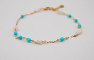 Turquoise & Blue Stones (Foot)